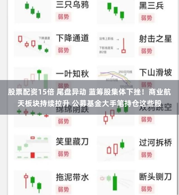 股票配资15倍 尾盘异动 蓝筹股集体下挫！商业航天板块持续拉升 公募基金大手笔持仓这些股