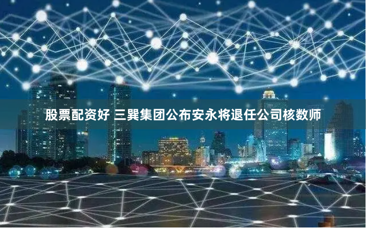 股票配资好 三巽集团公布安永将退任公司核数师