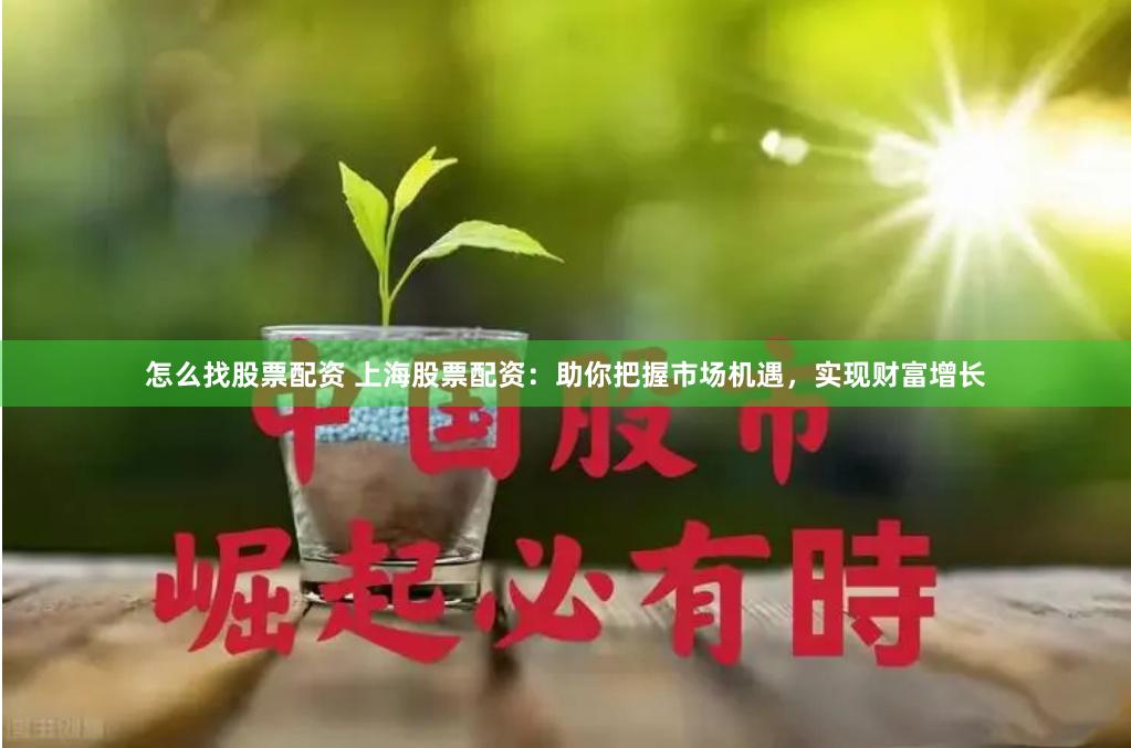 怎么找股票配资 上海股票配资：助你把握市场机遇，实现财富增长